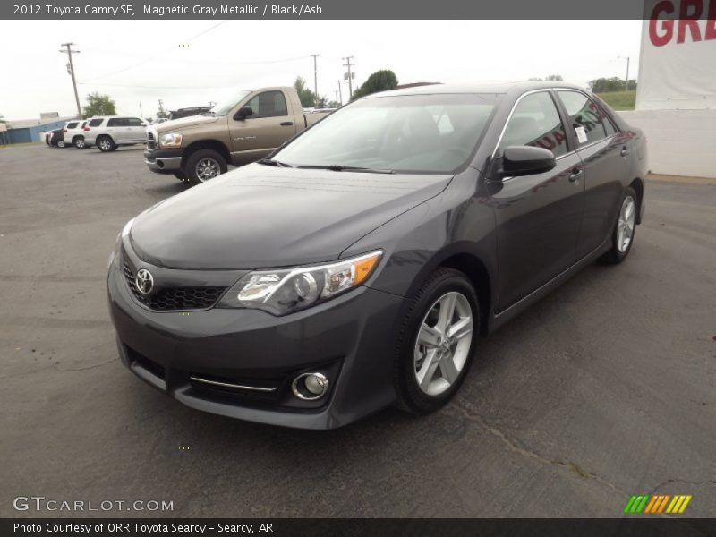 Magnetic Gray Metallic / Black/Ash 2012 Toyota Camry SE