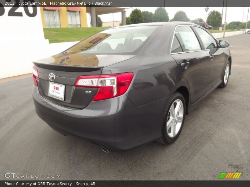 Magnetic Gray Metallic / Black/Ash 2012 Toyota Camry SE