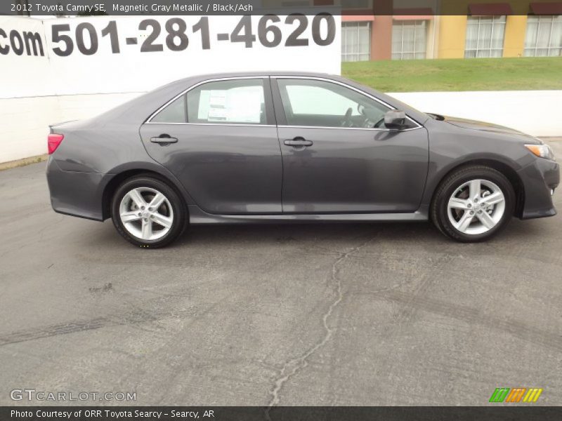 Magnetic Gray Metallic / Black/Ash 2012 Toyota Camry SE