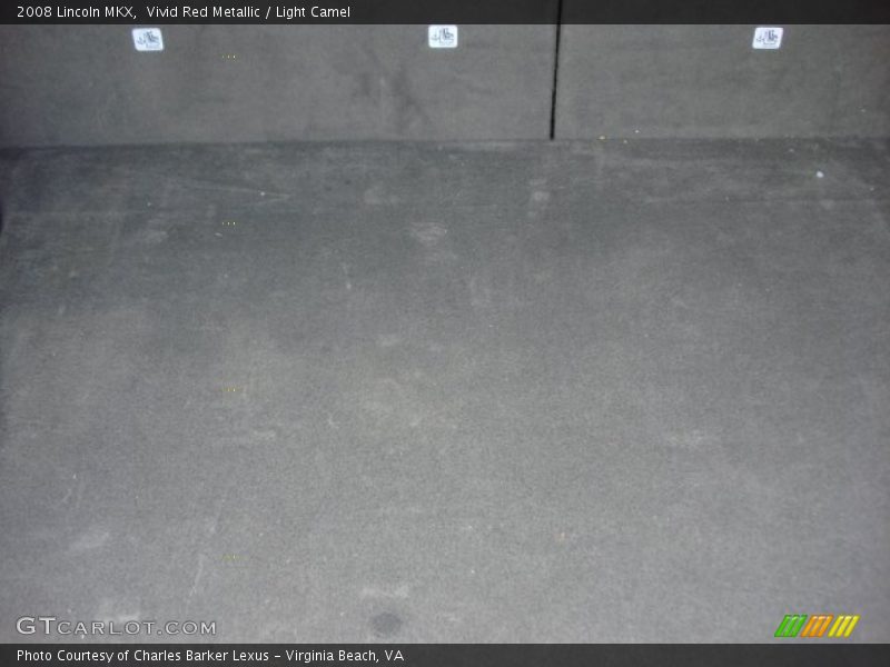 Vivid Red Metallic / Light Camel 2008 Lincoln MKX
