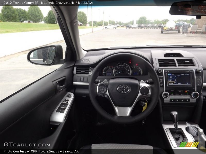 Magnetic Gray Metallic / Black/Ash 2012 Toyota Camry SE