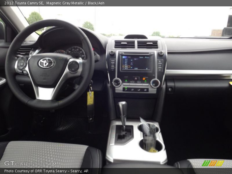 Magnetic Gray Metallic / Black/Ash 2012 Toyota Camry SE