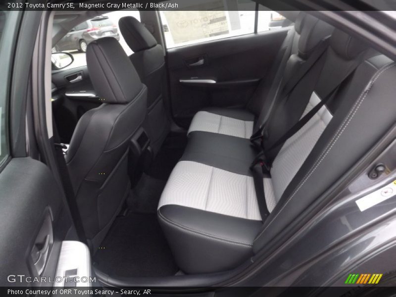 Magnetic Gray Metallic / Black/Ash 2012 Toyota Camry SE