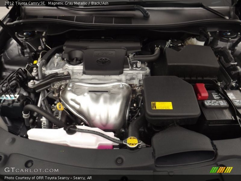 Magnetic Gray Metallic / Black/Ash 2012 Toyota Camry SE