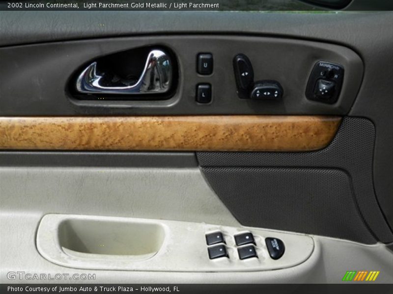 Light Parchment Gold Metallic / Light Parchment 2002 Lincoln Continental