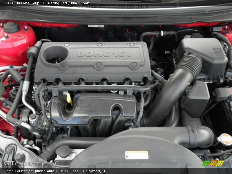 Racing Red / Black Sport 2011 Kia Forte Koup SX