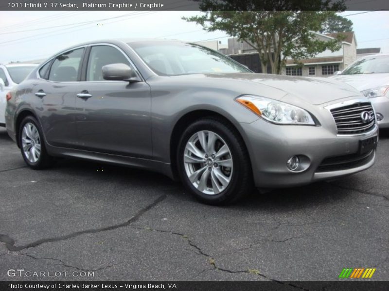 Platinum Graphite / Graphite 2011 Infiniti M 37 Sedan