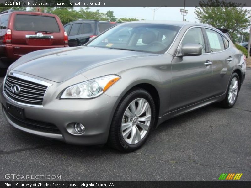 Platinum Graphite / Graphite 2011 Infiniti M 37 Sedan