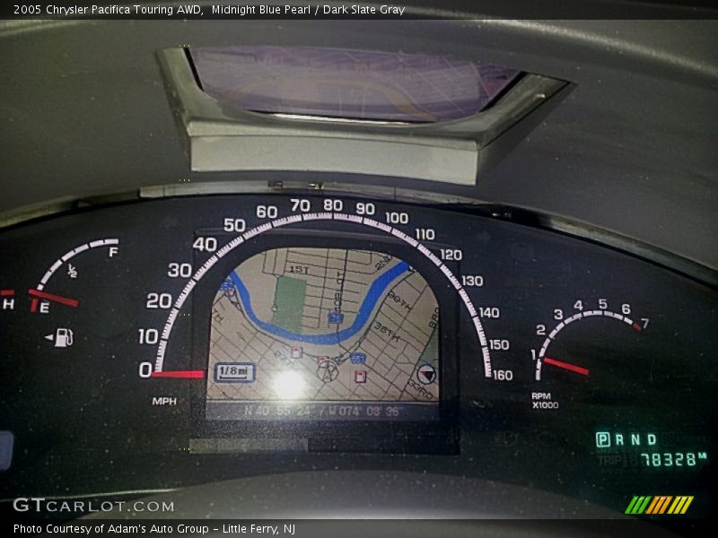 Midnight Blue Pearl / Dark Slate Gray 2005 Chrysler Pacifica Touring AWD