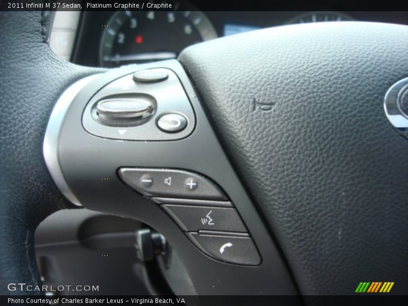 Controls of 2011 M 37 Sedan