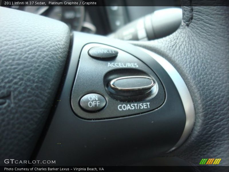 Controls of 2011 M 37 Sedan