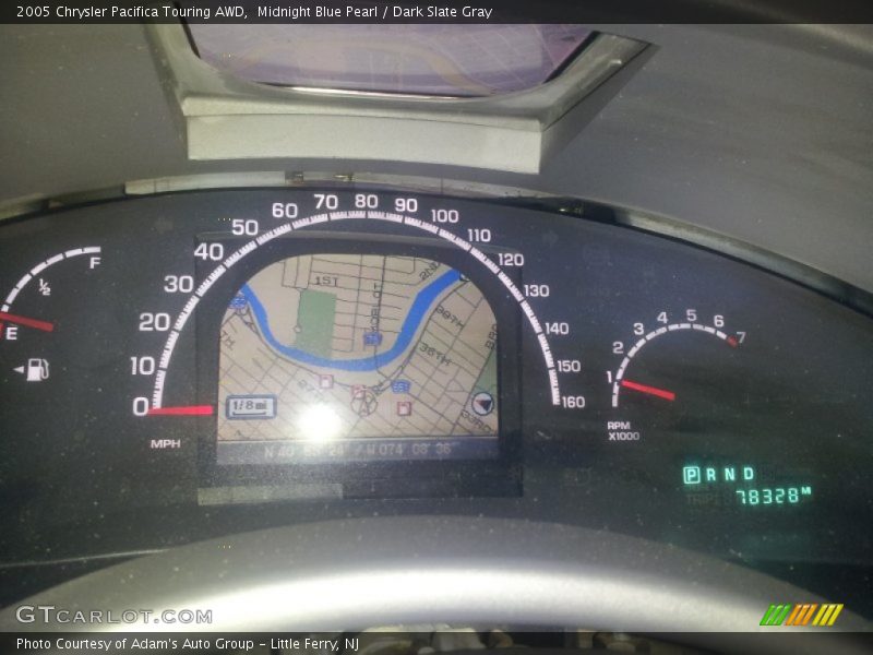 Midnight Blue Pearl / Dark Slate Gray 2005 Chrysler Pacifica Touring AWD
