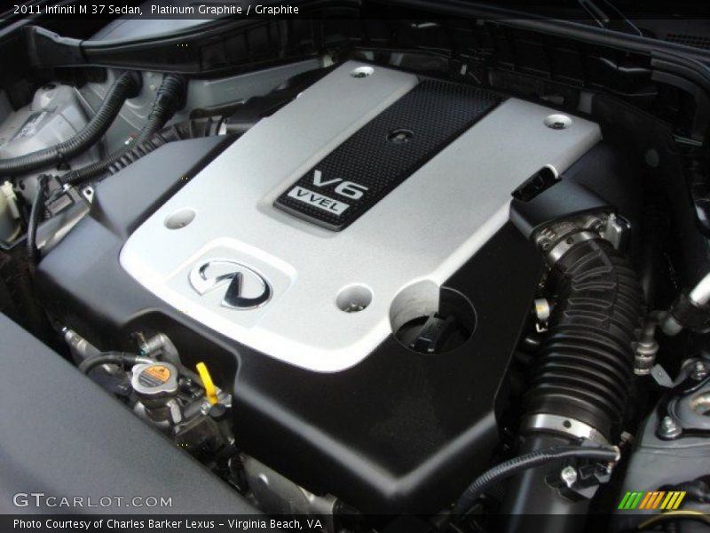  2011 M 37 Sedan Engine - 3.7 Liter DOHC 24-Valve VVEL CVTCS V6