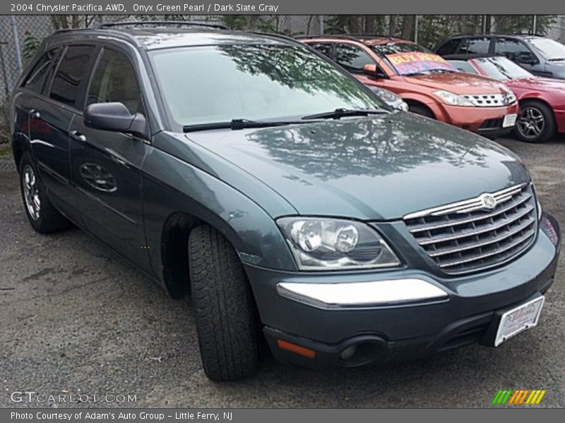 Onyx Green Pearl / Dark Slate Gray 2004 Chrysler Pacifica AWD