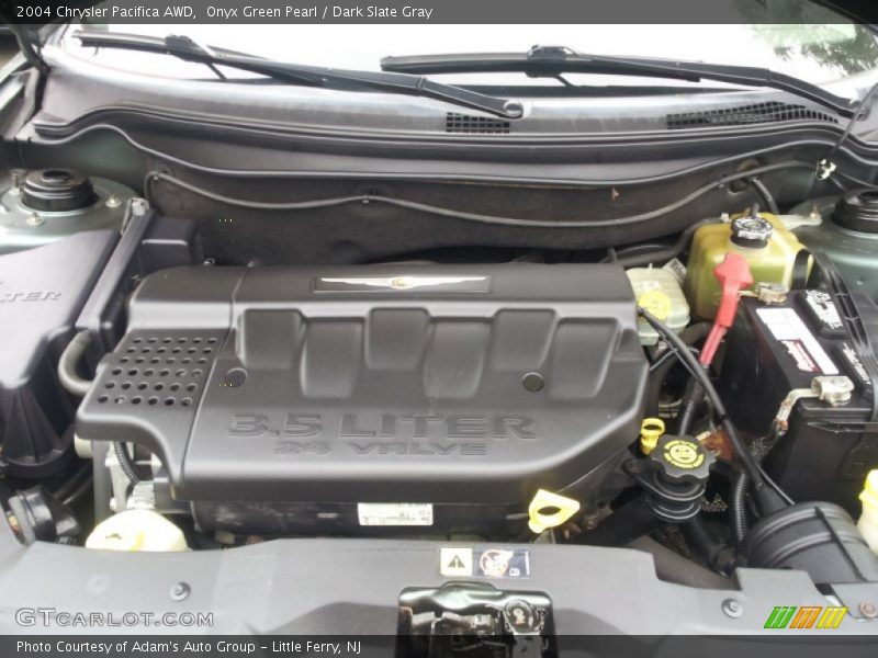 Onyx Green Pearl / Dark Slate Gray 2004 Chrysler Pacifica AWD