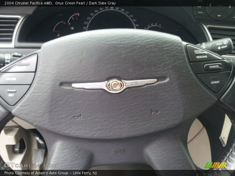Onyx Green Pearl / Dark Slate Gray 2004 Chrysler Pacifica AWD