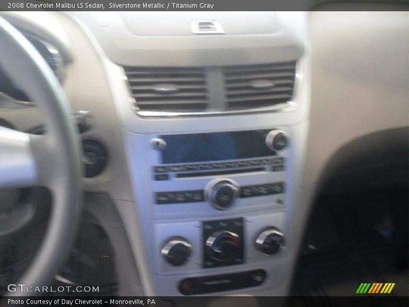 Silverstone Metallic / Titanium Gray 2008 Chevrolet Malibu LS Sedan