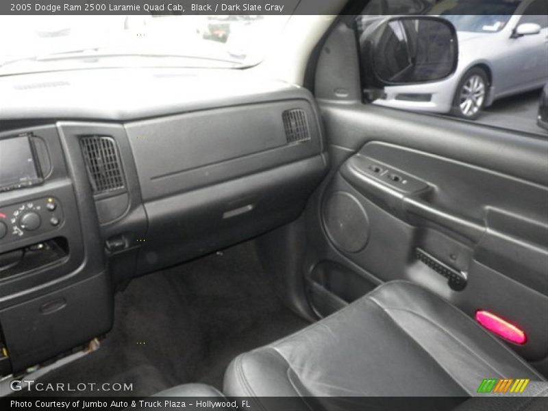 Black / Dark Slate Gray 2005 Dodge Ram 2500 Laramie Quad Cab