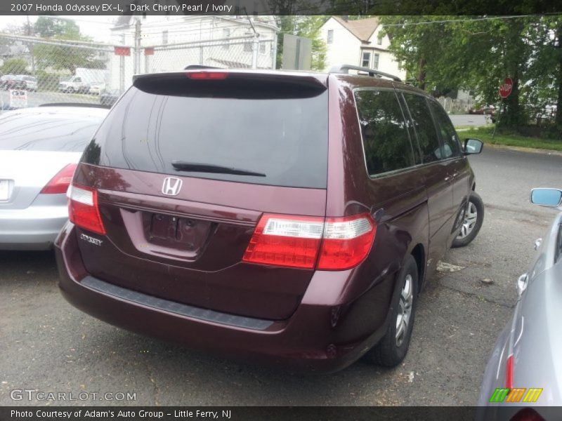Dark Cherry Pearl / Ivory 2007 Honda Odyssey EX-L