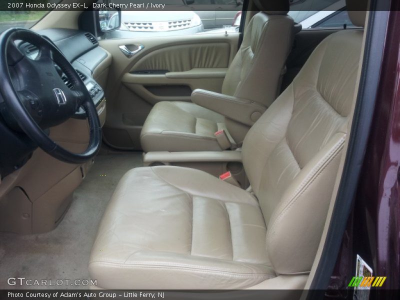 Dark Cherry Pearl / Ivory 2007 Honda Odyssey EX-L