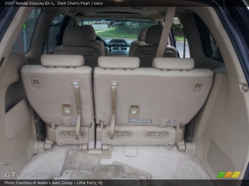 Dark Cherry Pearl / Ivory 2007 Honda Odyssey EX-L
