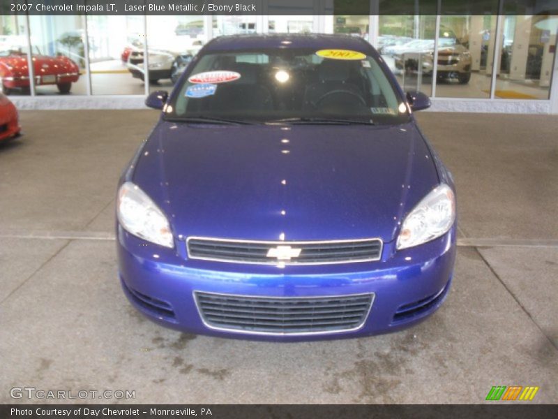 Laser Blue Metallic / Ebony Black 2007 Chevrolet Impala LT