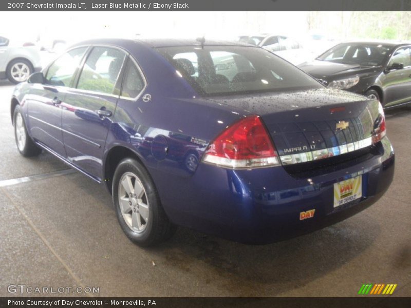 Laser Blue Metallic / Ebony Black 2007 Chevrolet Impala LT