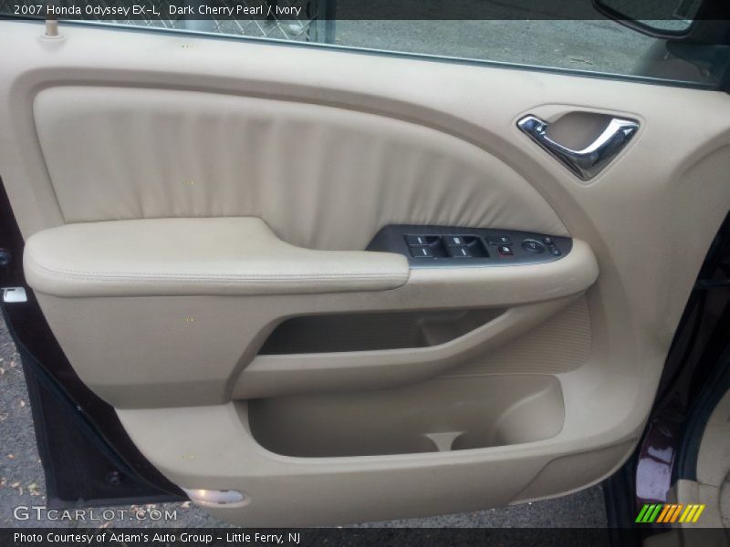 Dark Cherry Pearl / Ivory 2007 Honda Odyssey EX-L