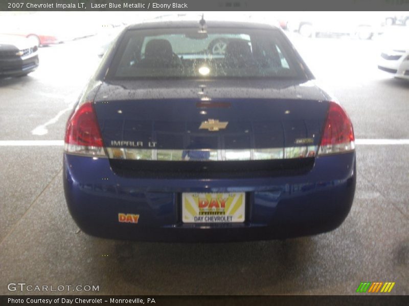 Laser Blue Metallic / Ebony Black 2007 Chevrolet Impala LT