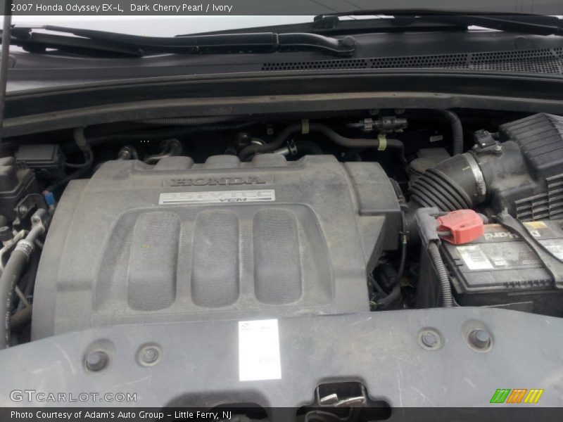 Dark Cherry Pearl / Ivory 2007 Honda Odyssey EX-L