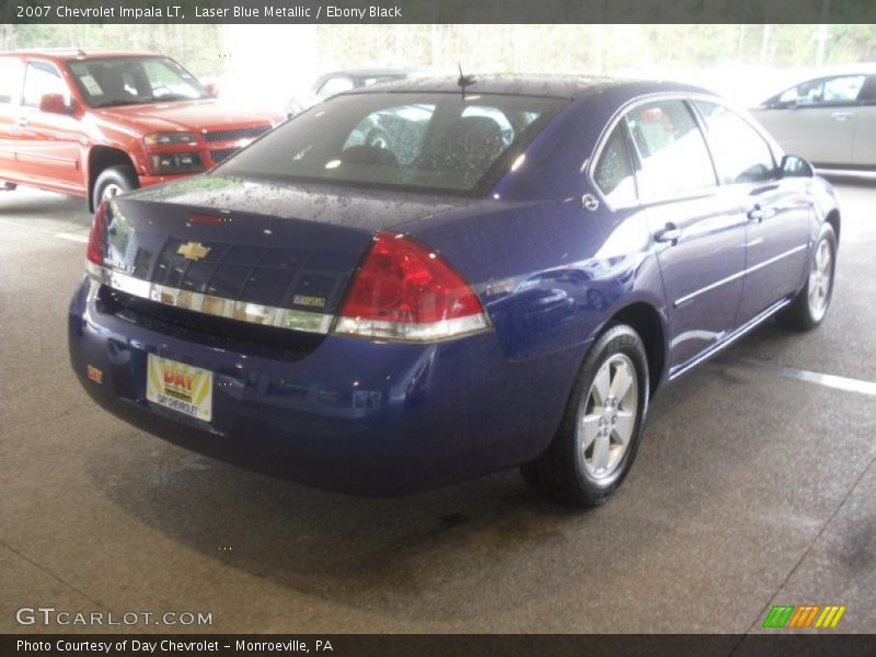 Laser Blue Metallic / Ebony Black 2007 Chevrolet Impala LT