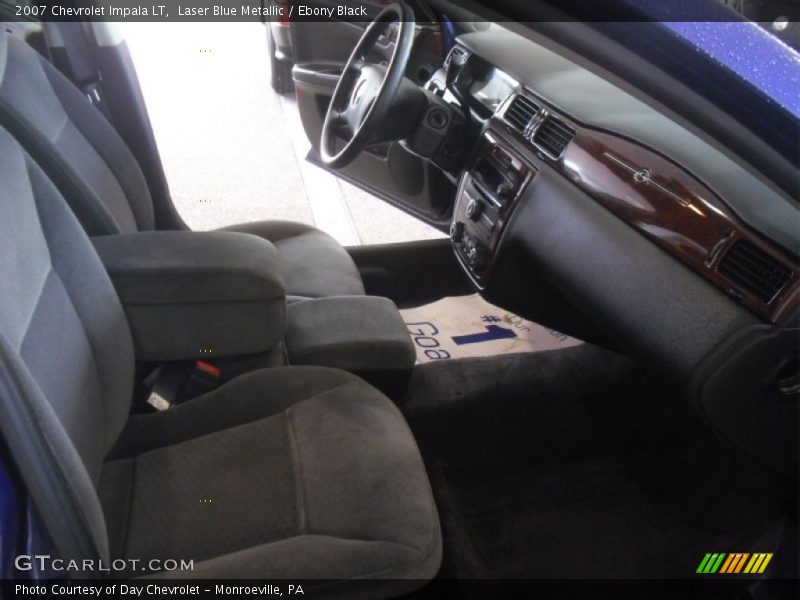 Laser Blue Metallic / Ebony Black 2007 Chevrolet Impala LT