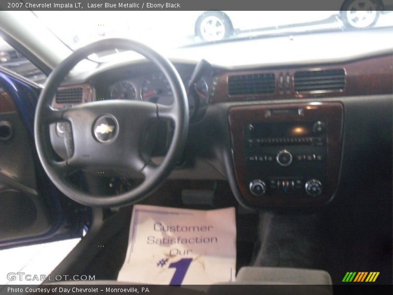 Laser Blue Metallic / Ebony Black 2007 Chevrolet Impala LT
