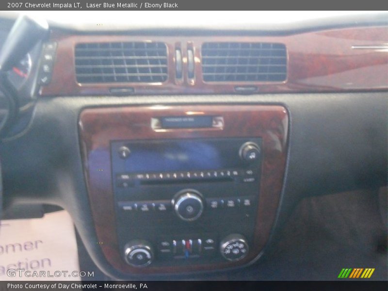 Laser Blue Metallic / Ebony Black 2007 Chevrolet Impala LT