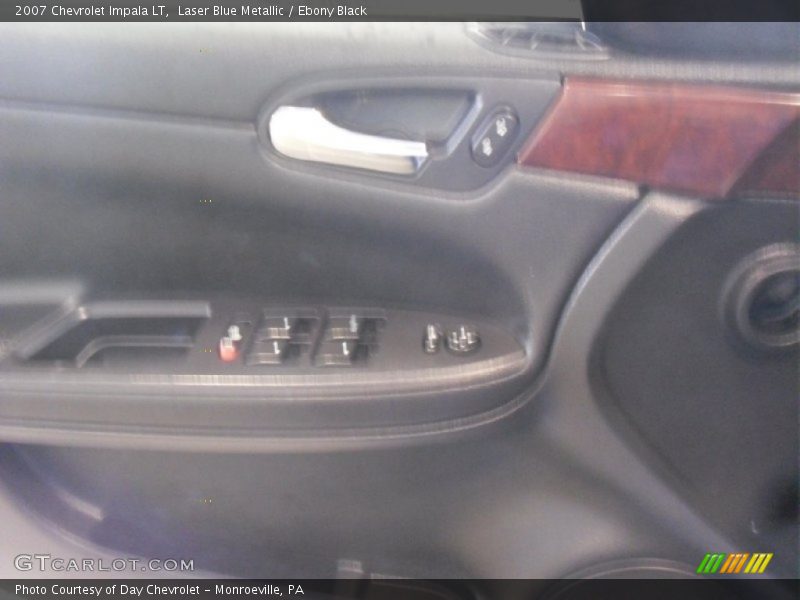 Laser Blue Metallic / Ebony Black 2007 Chevrolet Impala LT