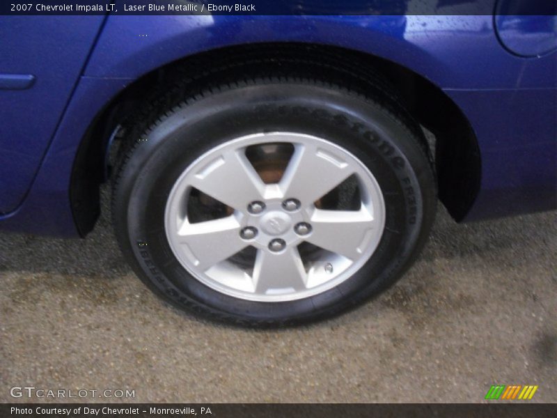 Laser Blue Metallic / Ebony Black 2007 Chevrolet Impala LT