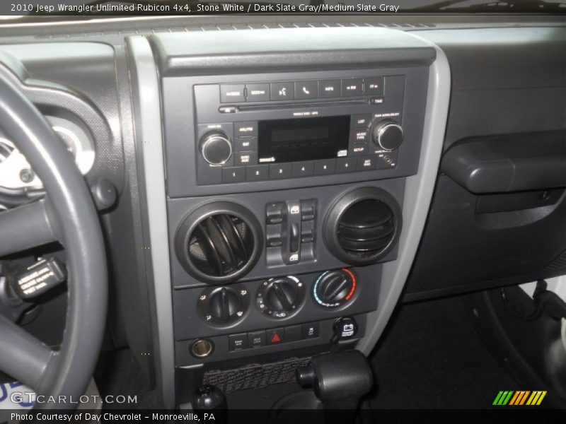 Stone White / Dark Slate Gray/Medium Slate Gray 2010 Jeep Wrangler Unlimited Rubicon 4x4