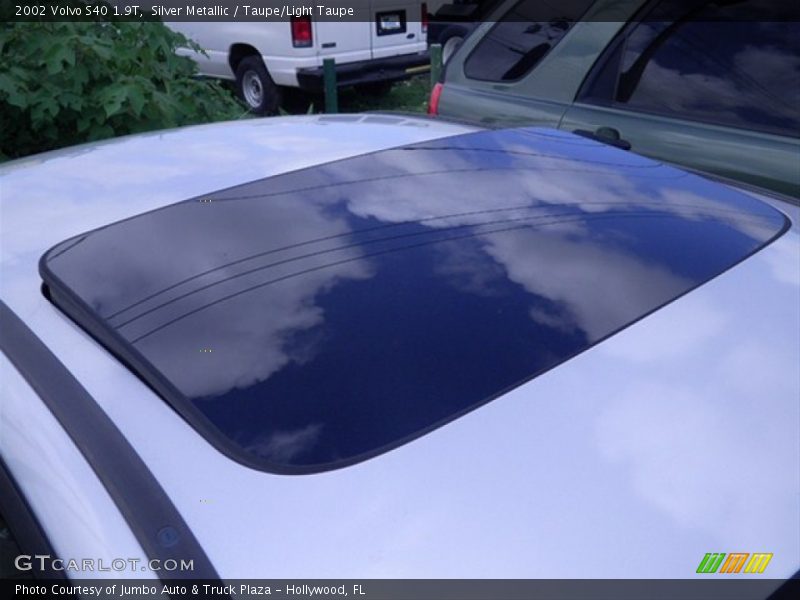 Silver Metallic / Taupe/Light Taupe 2002 Volvo S40 1.9T