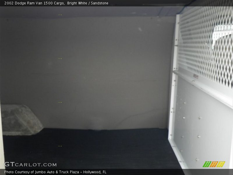 Bright White / Sandstone 2002 Dodge Ram Van 1500 Cargo