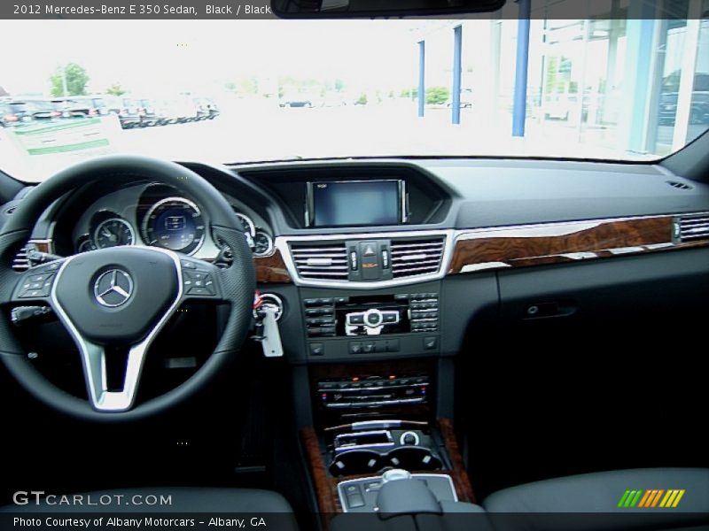 Black / Black 2012 Mercedes-Benz E 350 Sedan