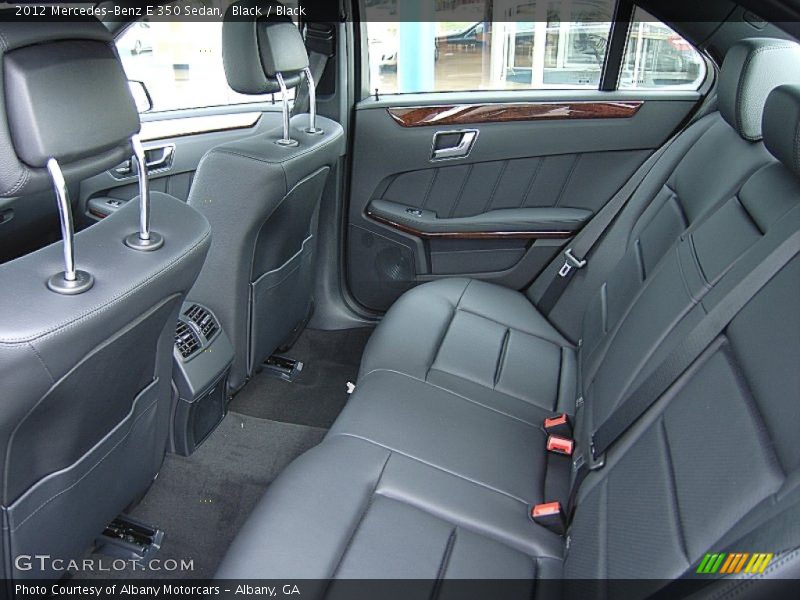 Black / Black 2012 Mercedes-Benz E 350 Sedan