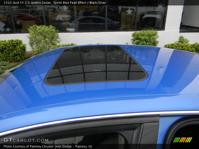 Sprint Blue Pearl Effect / Black/Silver 2010 Audi S4 3.0 quattro Sedan