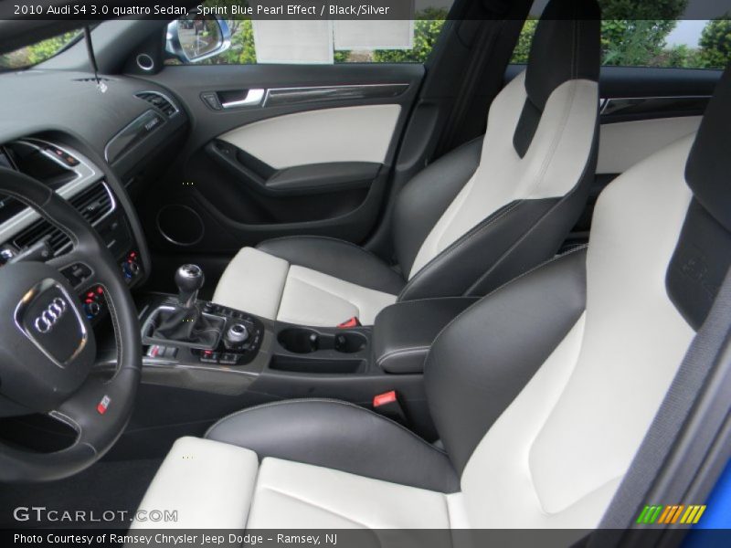  2010 S4 3.0 quattro Sedan Black/Silver Interior