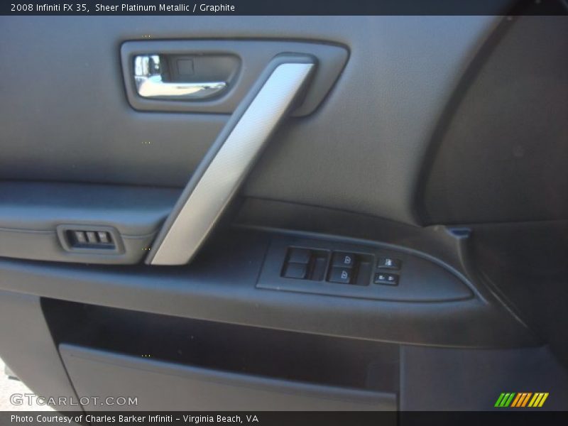 Sheer Platinum Metallic / Graphite 2008 Infiniti FX 35