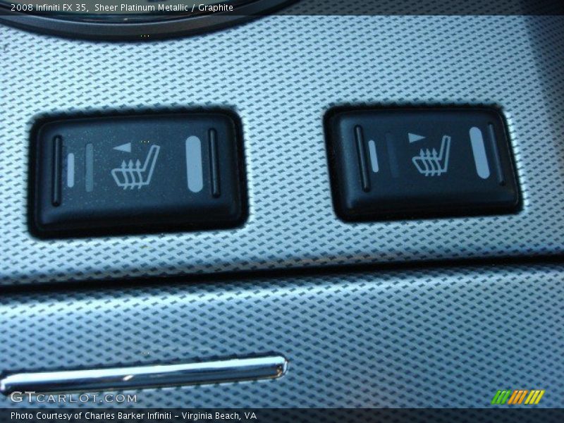Sheer Platinum Metallic / Graphite 2008 Infiniti FX 35