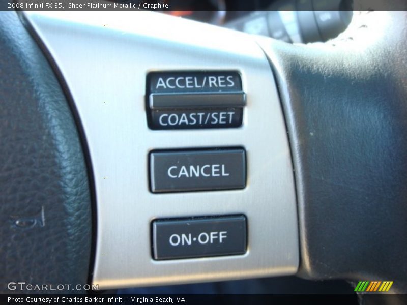 Sheer Platinum Metallic / Graphite 2008 Infiniti FX 35