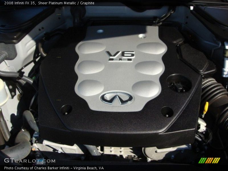 Sheer Platinum Metallic / Graphite 2008 Infiniti FX 35