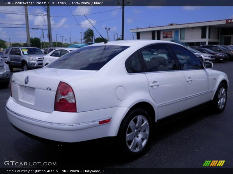 Candy White / Black 2002 Volkswagen Passat GLX Sedan
