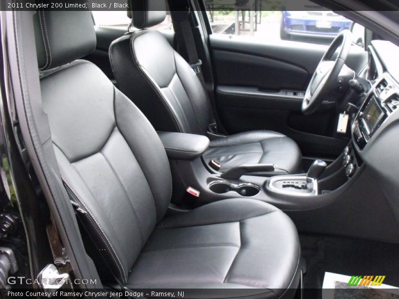 Black / Black 2011 Chrysler 200 Limited