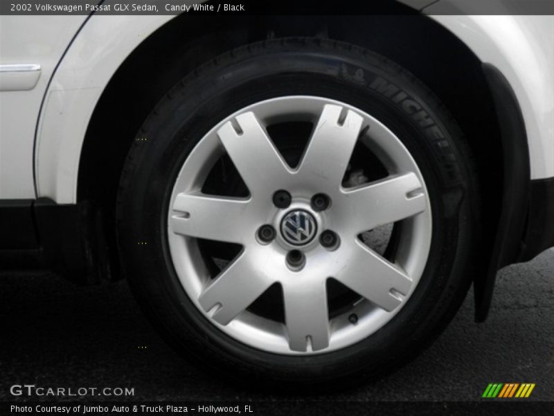 Candy White / Black 2002 Volkswagen Passat GLX Sedan